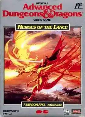 Advanced Dungeons & Dragons - Heroes of the Lance (USA)-Nintendo NES